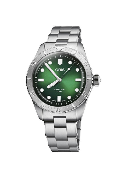 Divers Sixty-Five Calibre 400 01 400 7774 4057-07 8 19 18 Gri Çelik Unisex Kol Saati