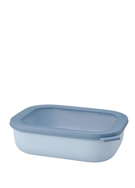 Multi Bowl Cirqula Rectangular Light Blue Food Container 2000 ml