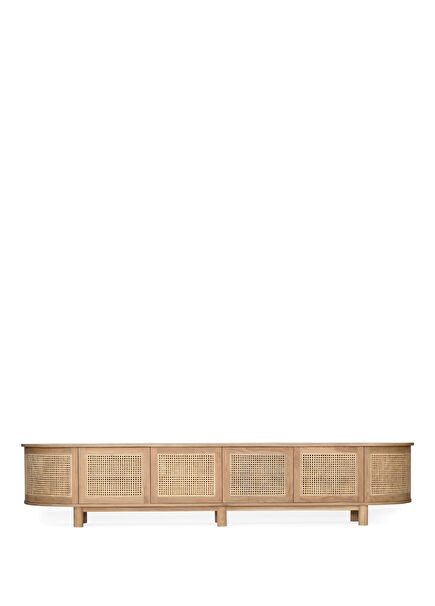 Artisan Hazeran Patterned Wood TV Unit