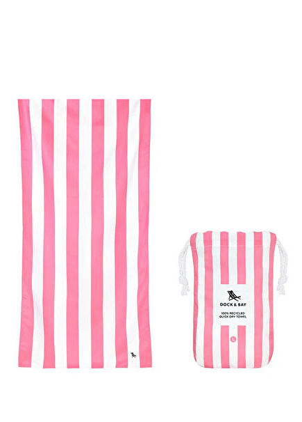 Cabana Phi Phi Pink Oversized Women's Beach Towel