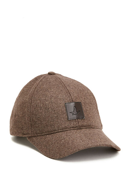 Brown Women's Wool Blend Hat