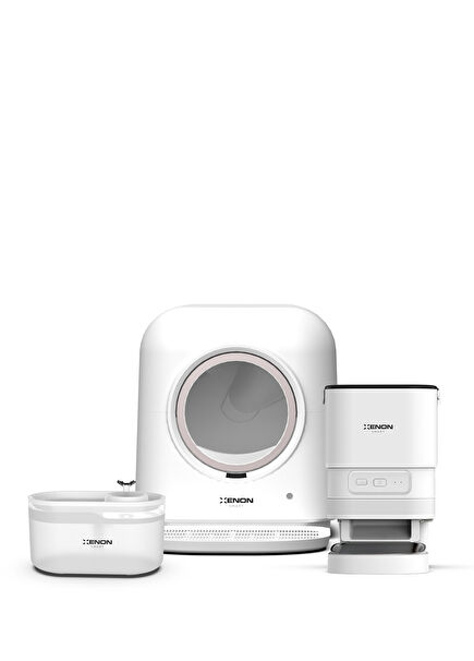 Akıllı Kedi Tuvaleti Mama Kabı ve Su Pınarı Akıllı Pet Seti 