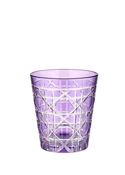 Gloria Mor Hand Cut Crystal Whiskey Glass