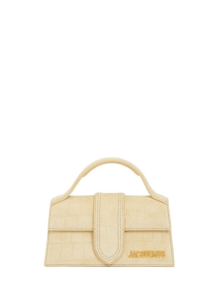 Le Bambino Beige Women's Leather Bag