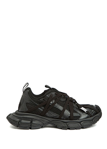 3XL Mesh Siyah Erkek Sneaker