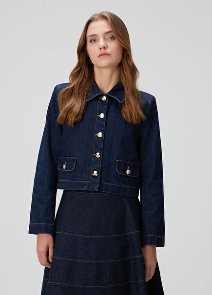 Indigo Denim Ceket