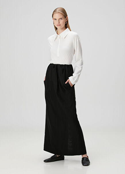 Saul Black Maxi Skirt