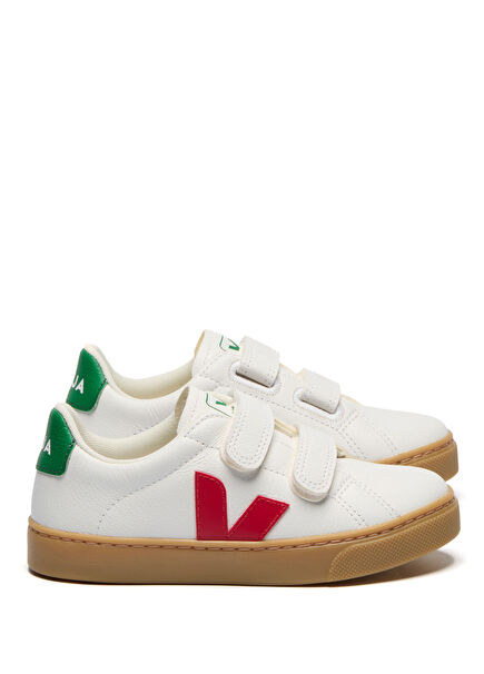 Small Esplar Chromefree Kids Leather Sneaker