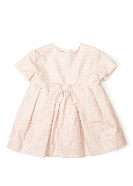Açık Pembe Kız Bebek Elbise