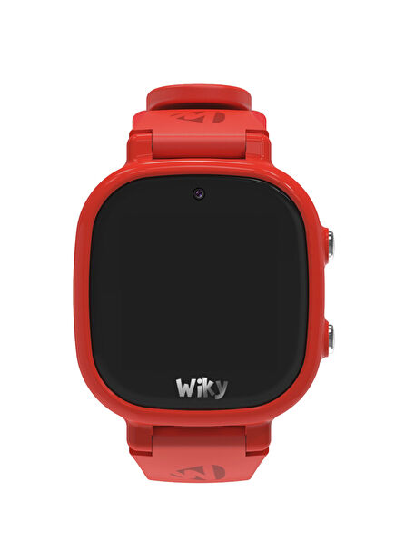 Red Silicone 5e Smart Kids Watch