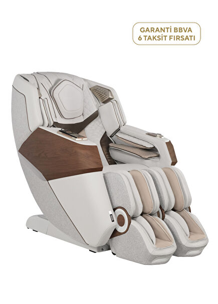 Robo Fit Beige Brown Massage Chair