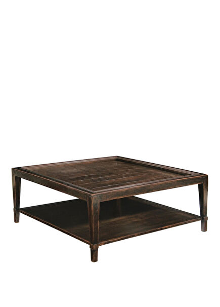 Patina Brown Wooden Coffee Table