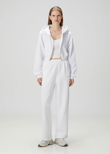 Aura White Sweatpants