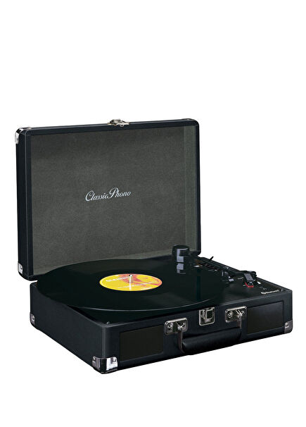 Siyah Dahili Hoparlörlü Pikap TT-114BK