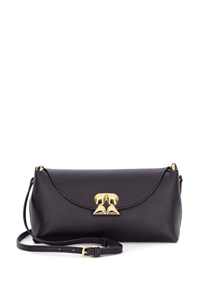 Rhea Siyah Kadın Deri Çanta