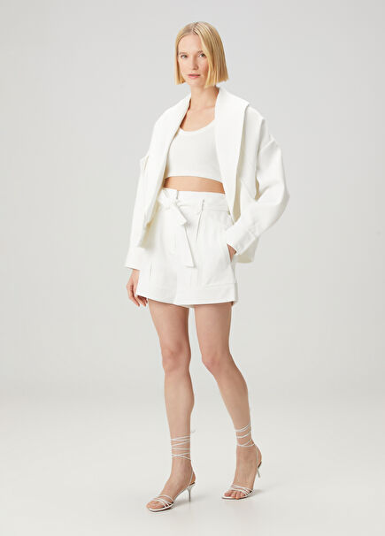 White Shorts