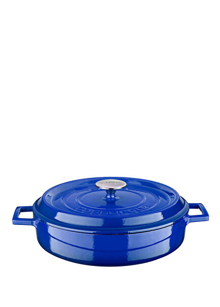 Cast Iron Monolithic Edition Series Multi-Purpose Splayed Pot 28cm