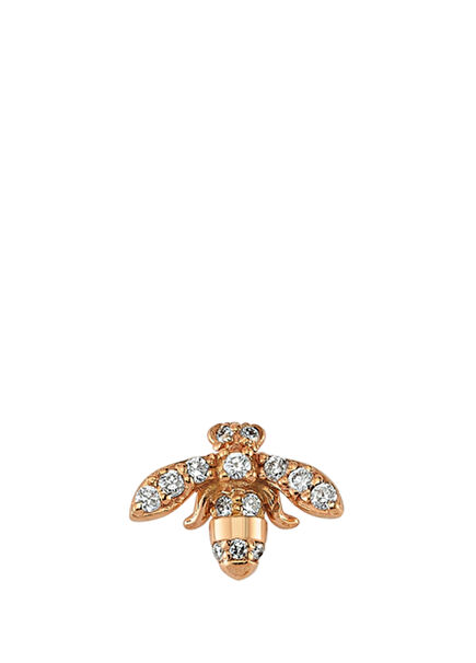 Queen Bee Kadın Xsmall Pırlanta Altın Piercing