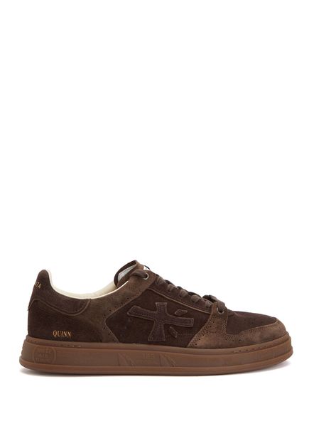 Quinn Kahverengi Erkek Deri Sneaker