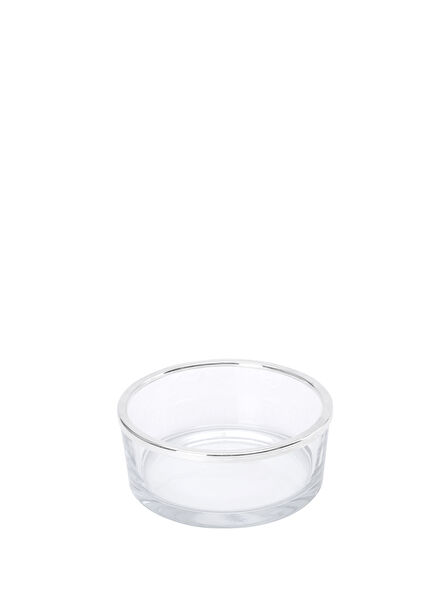 Gümüş Kaplama Çemberli Kase 16 cm
