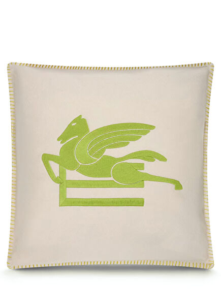 Ribot Green Decorative Pillow