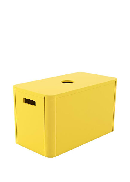 Shuri Yellow Wood Large Rectangular Box