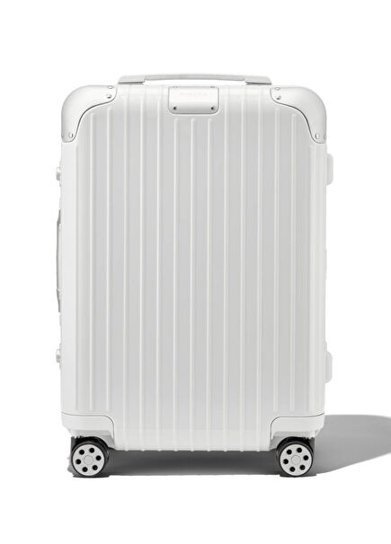 Hybrid Cabin White Suitcase