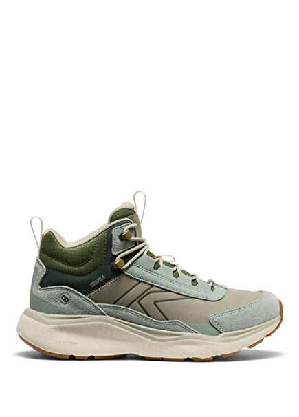 Leiki Iceberg Green Bronze Green Deri Su Geçirmez Kadın Yürüyüş Botu