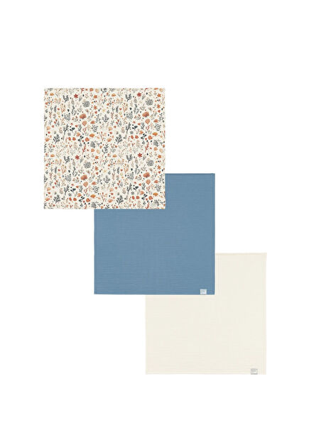 Seabloom Basics Unisex 3'lü Müslin Örtü Seti