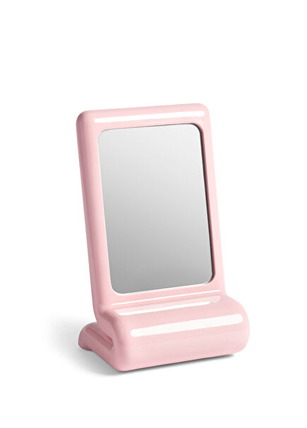 Vanity Pembe Makyaj Aynası