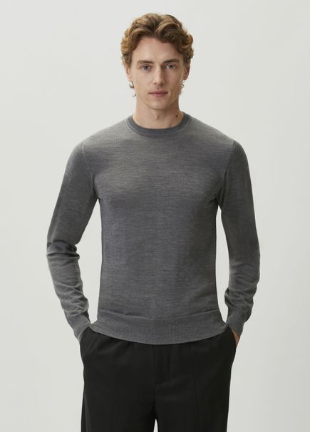 Gray Wool Sweater