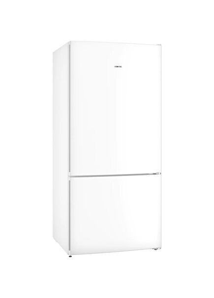 iQ500 631L No Frost White Fridge with Bottom Freezer KG86NVWE0N