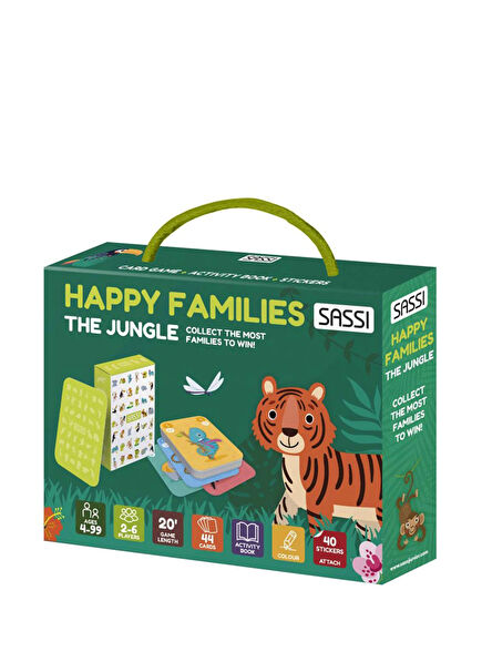 Happy Families The Jungle Yabancı Dil Kitabı