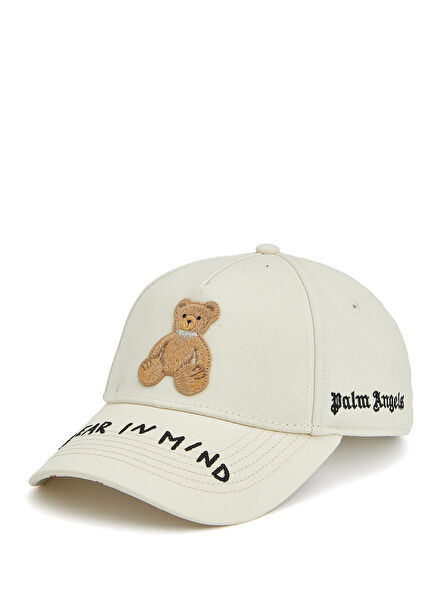 Ecru Logo Embroidered Women's Hat