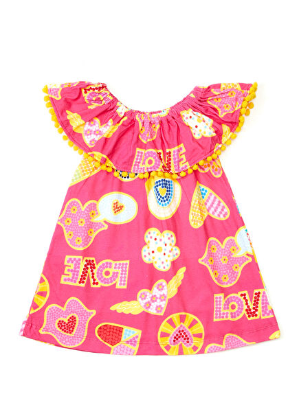 Multicolored Girls Dress