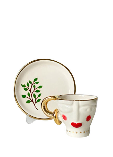 Rukiye Green Lover Türk Kahvesi Fincanı