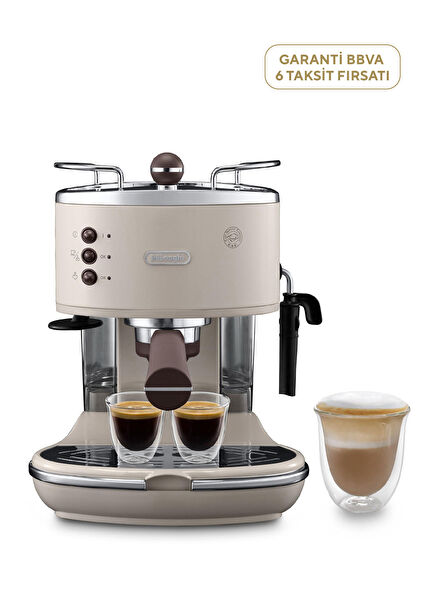 Icona Vintage ECOV311.BG Manual Espresso Coffee Machine