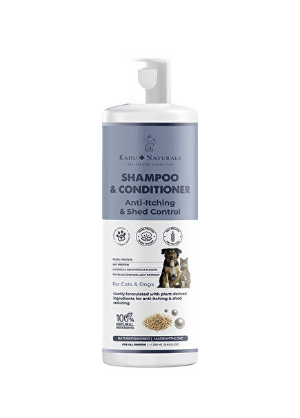 Shampoo Conditioner Anti-Itching and Hair Loss Organic Moisturizing Cat & Dog Shampoo 250 ml