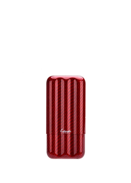 Kırmızı CarbonFiber Puro Kılıfı 