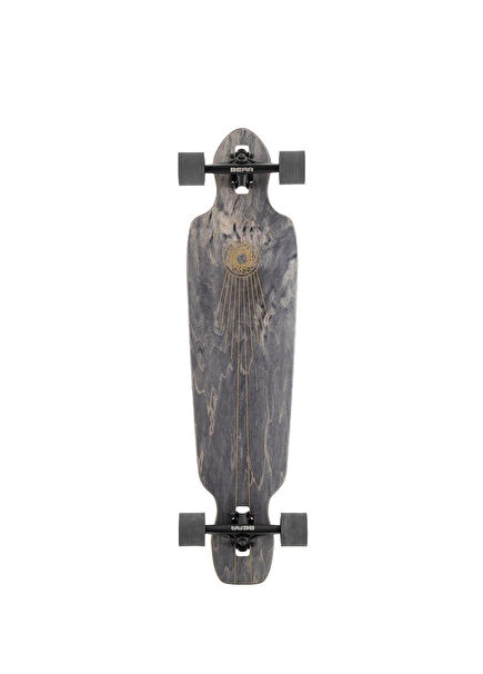 Battle Axe Black Space Rock Complete 38.2'' Longboard Kaykay