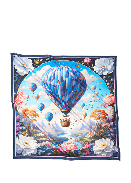 Camelot Trip Patterned Cotton Women's Pareo and Shawl