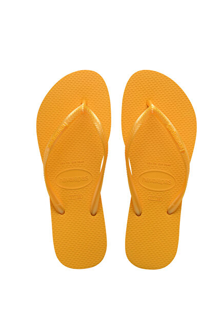 Slim Yellow Women's Beach Slippers