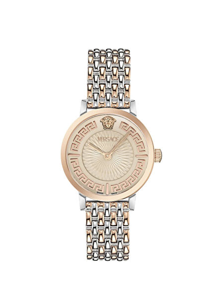 VRSCVE0A00425 Metalik Gri Rose Gold Çelik Kadın Kol Saati