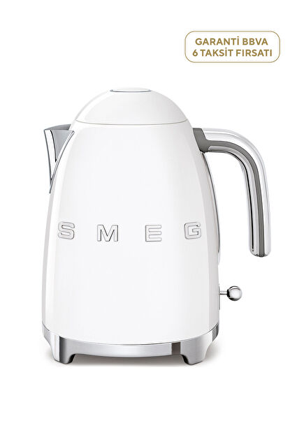 50's Style Retro White Kettle 1,7 lt