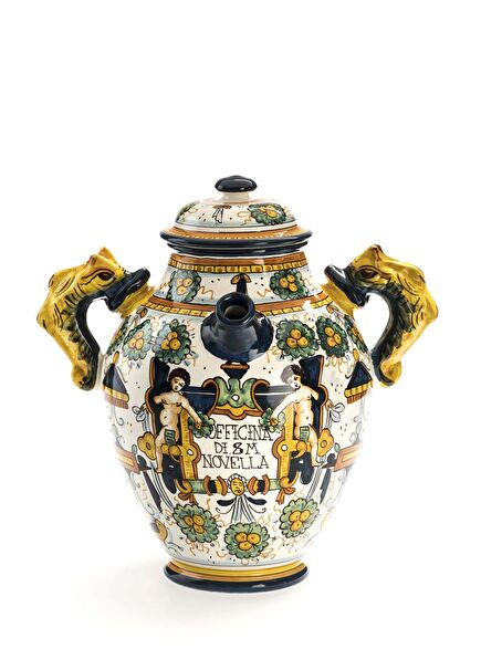 Cartiglio Quadrato Vase