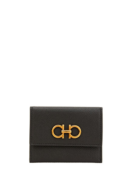 The Gancini Black Women's Leather Wallet
