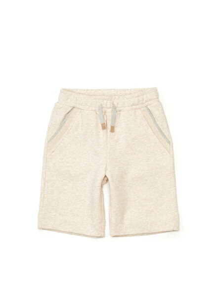 Beige Boys Shorts