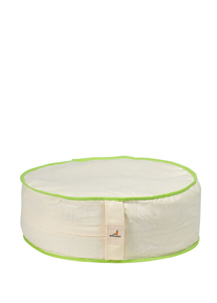 Zafu Naturel Karabuğday Kabuğu Dolgulu Meditasyon Minderi