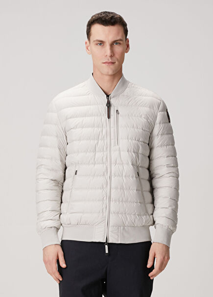 Breving Kırık Beyaz Bomber Mont
