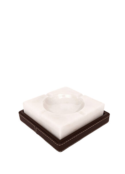 Sierra White Marble Ashtray